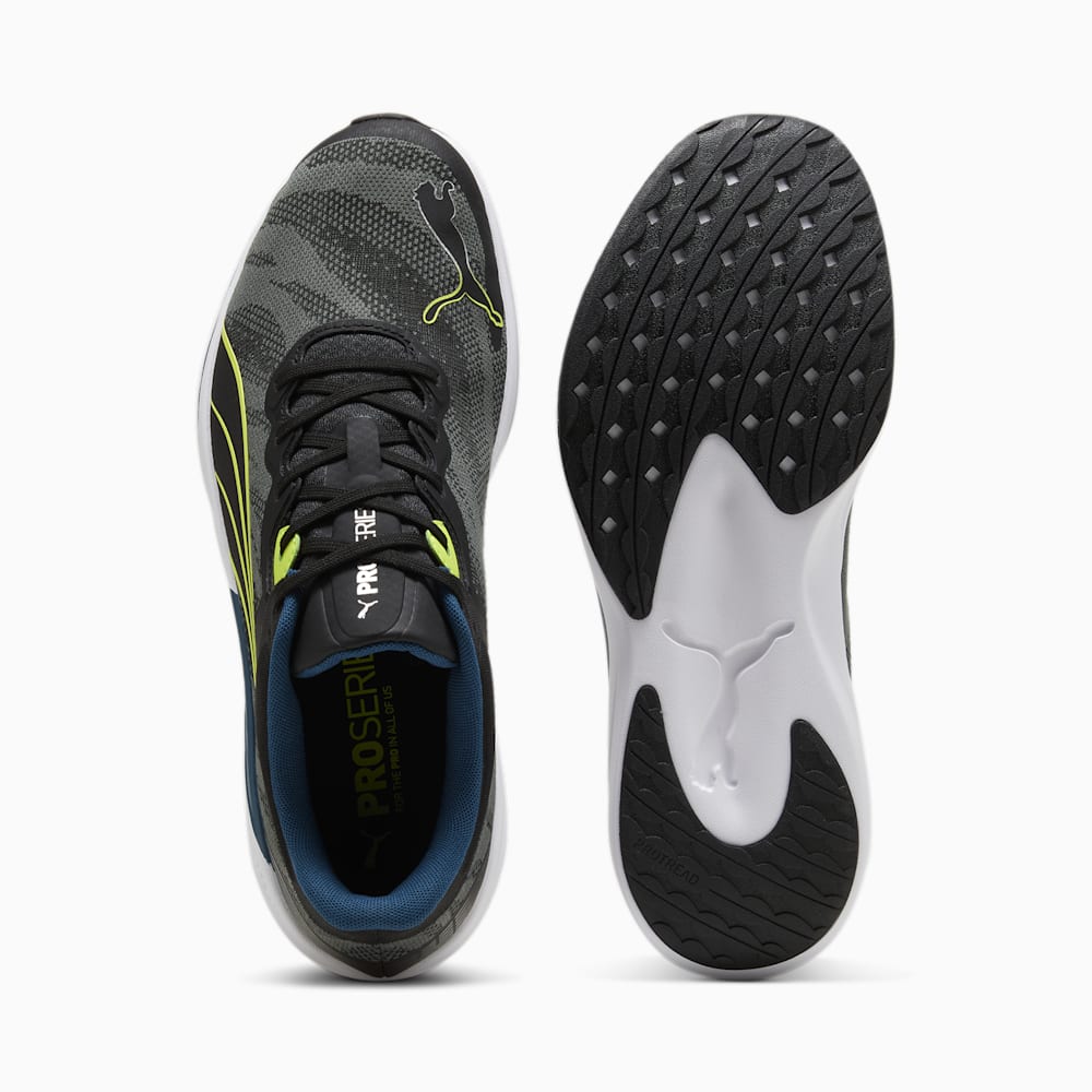 Puma Redeem ProFoam Engineered Running Shoes - Black-Silver-Lime Pow