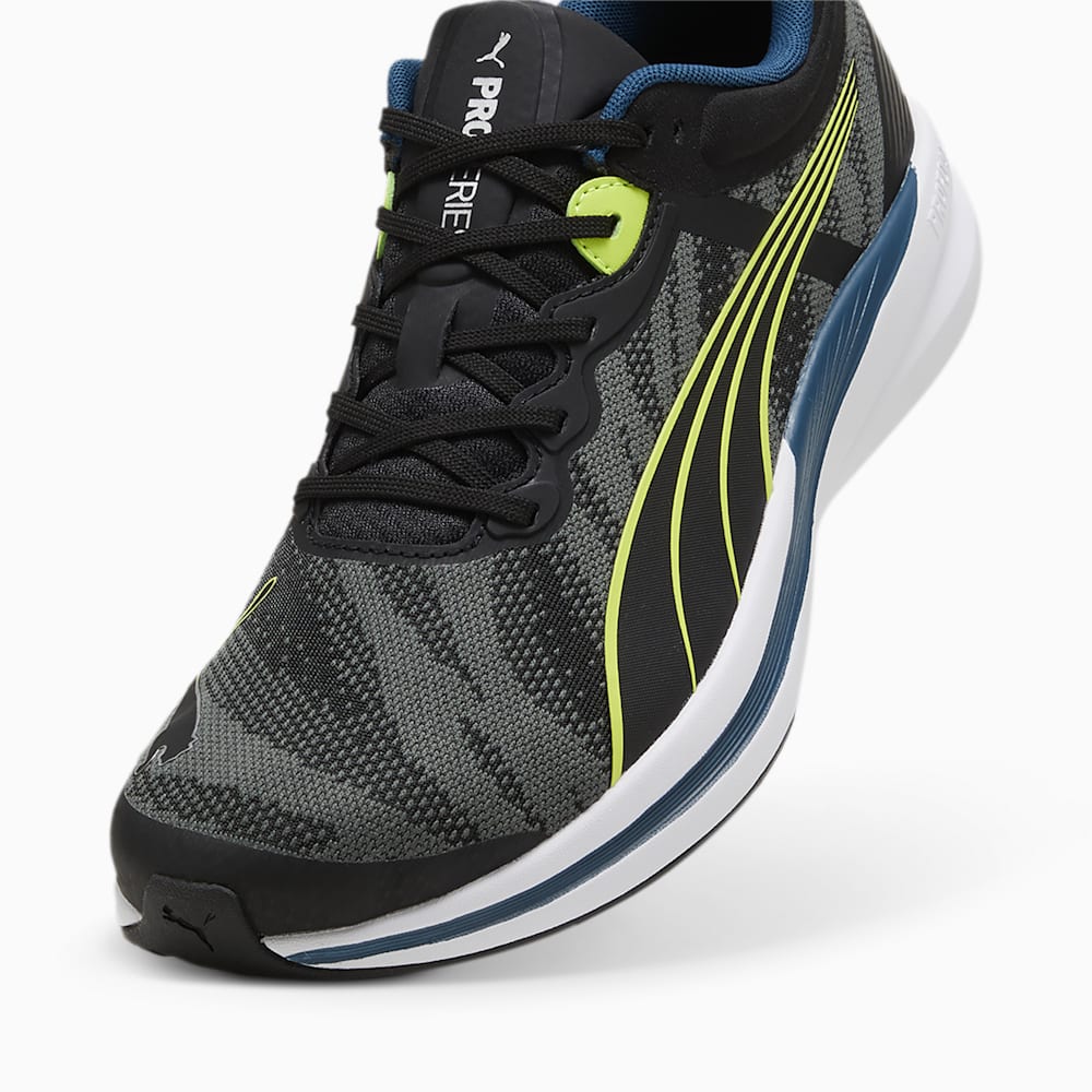 Puma Redeem ProFoam Engineered Running Shoes - Black-Silver-Lime Pow