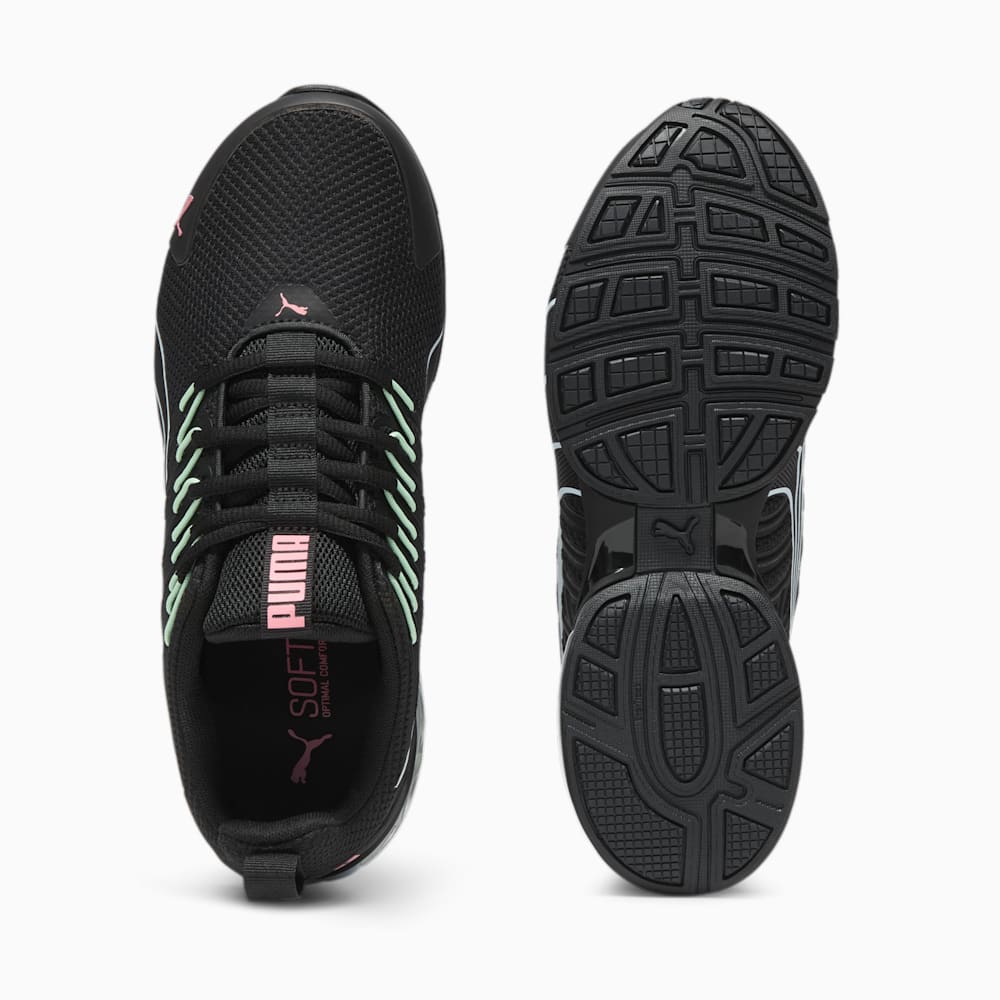 Puma Voltaic Evo Running Shoe - Black-Passionfruit