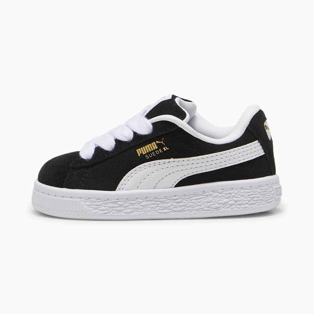 Puma Suede XL Toddlers' Sneakers - Black-White