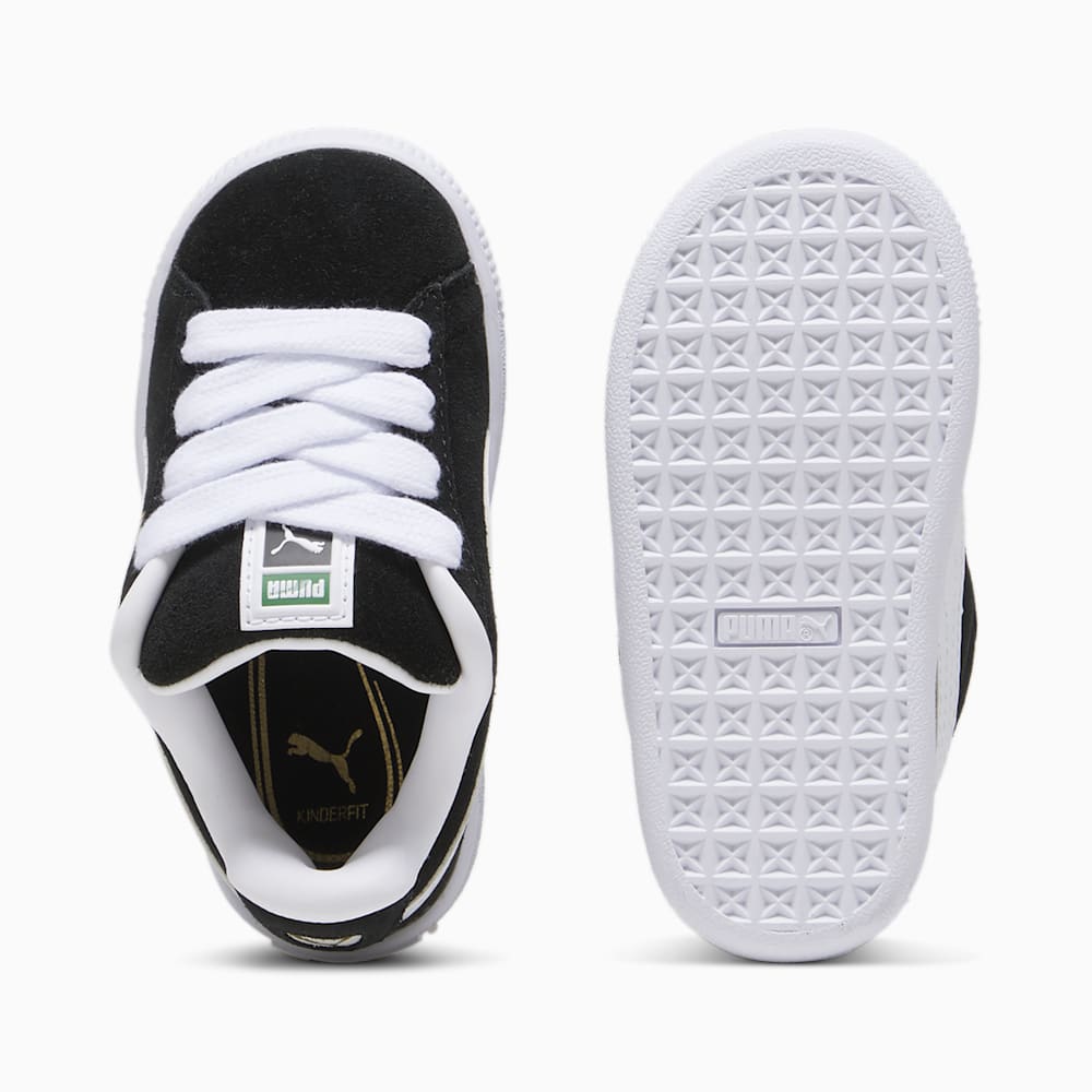 Puma Suede XL Toddlers' Sneakers - Black-White