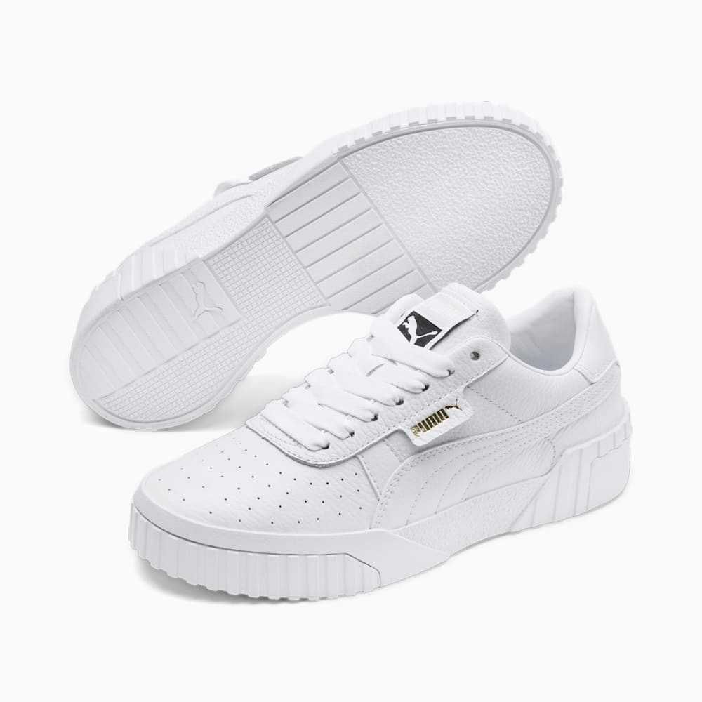 Puma Cali Sneakers - White-White