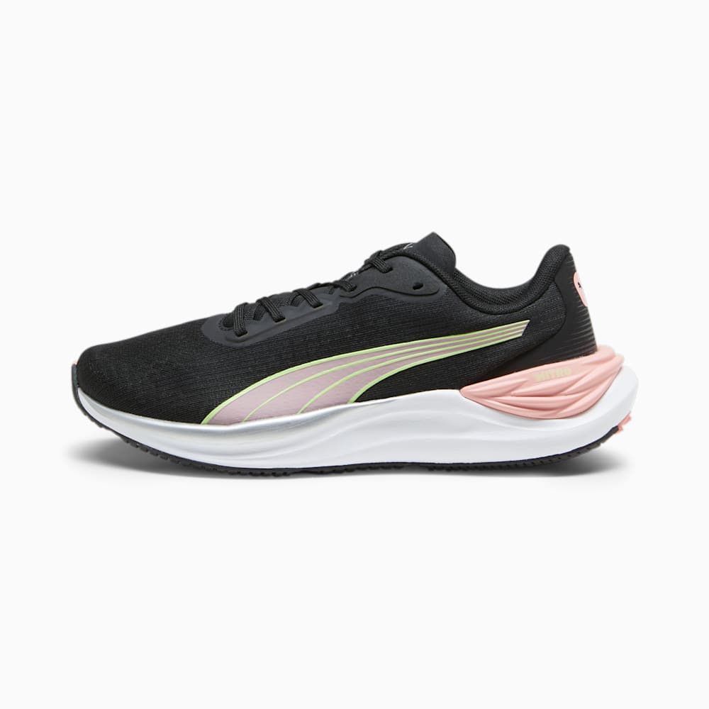 Puma Electrify NITRO™ 3 Running Shoes - Black-Peach Smoothie-Speed Green