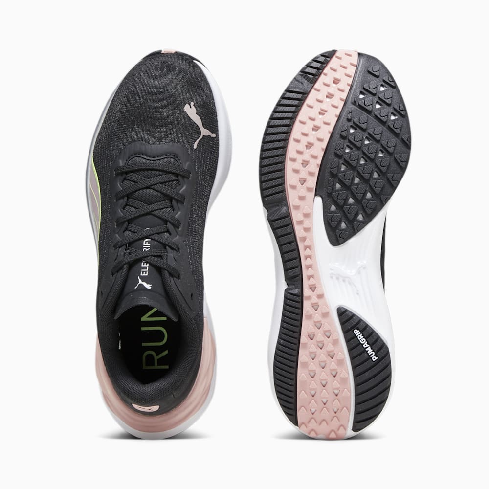 Puma Electrify NITRO™ 3 Running Shoes - Black-Peach Smoothie-Speed Green