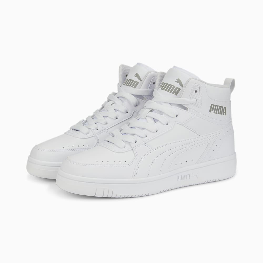 Puma Rebound Joy Wide Sneakers - White-White-Limestone