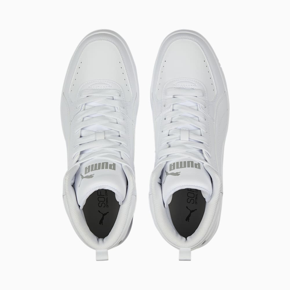 Puma Rebound Joy Wide Sneakers - White-White-Limestone