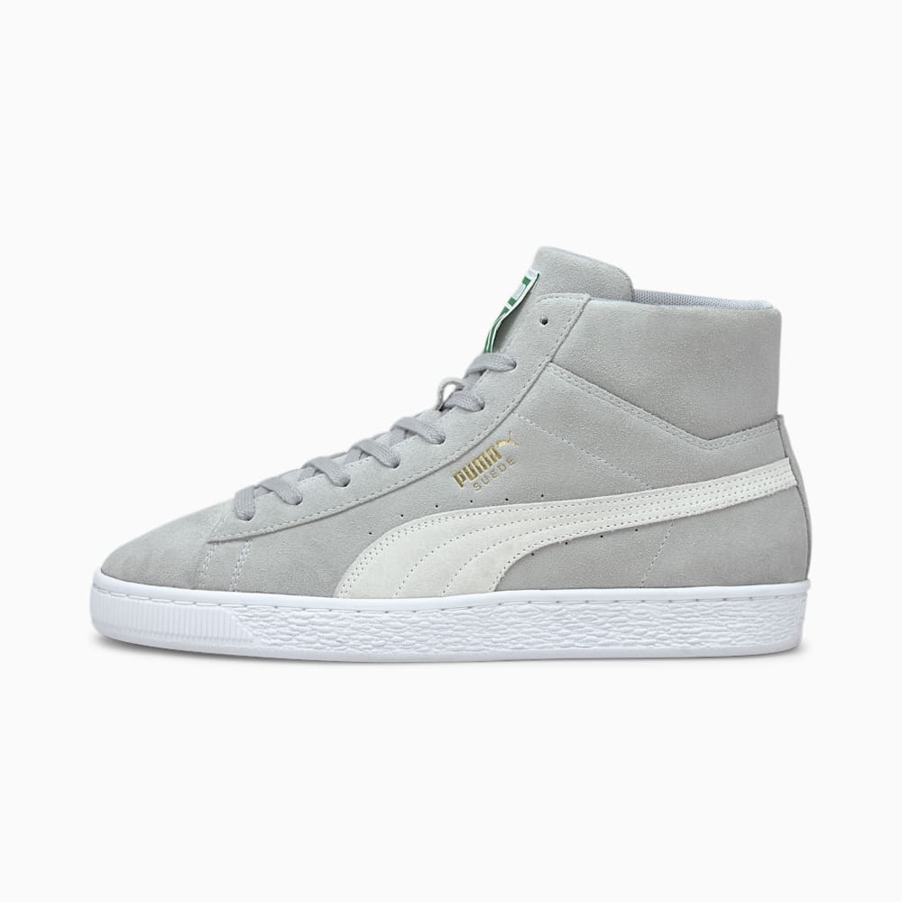 Puma Suede Mid XXI Sneakers - Quarry-White