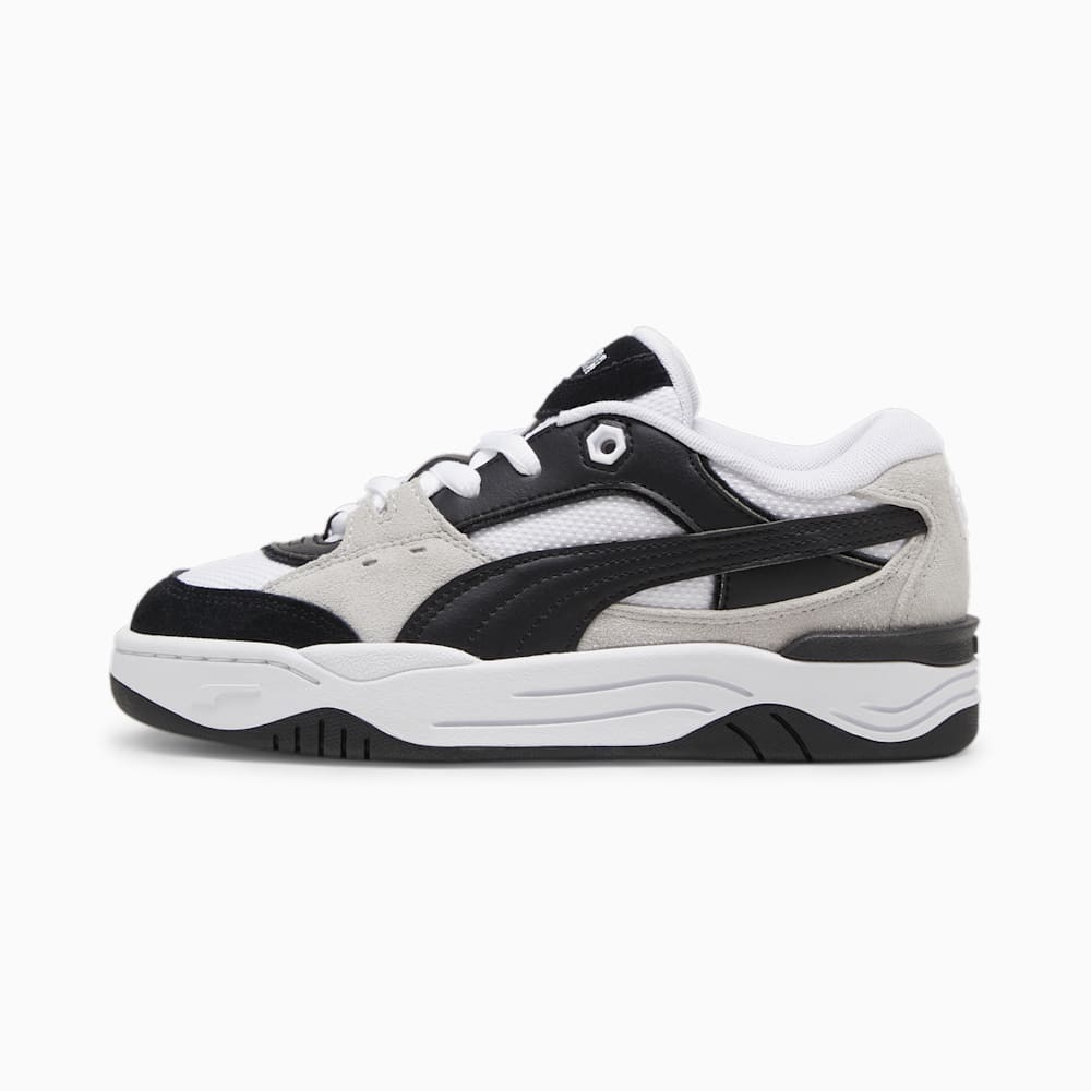 Puma PUMA-180 Big Kids Sneakers - White-Black