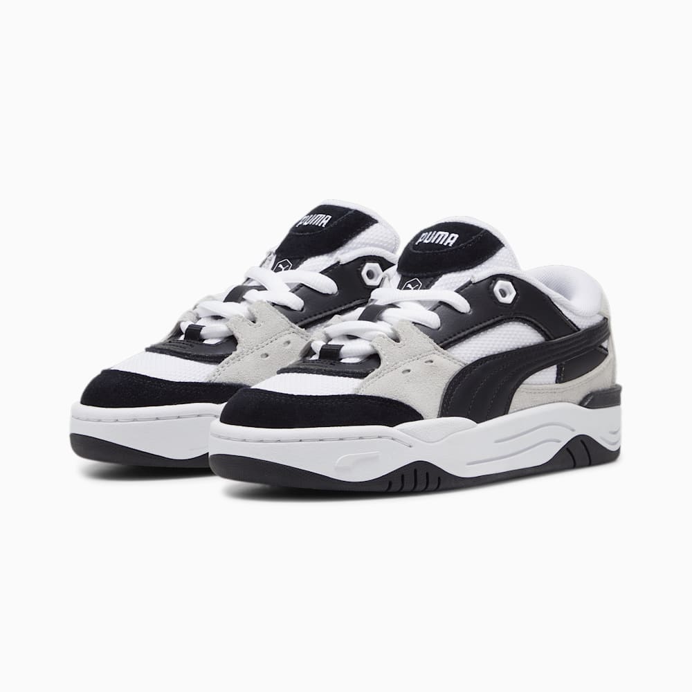 Puma PUMA-180 Big Kids Sneakers - White-Black