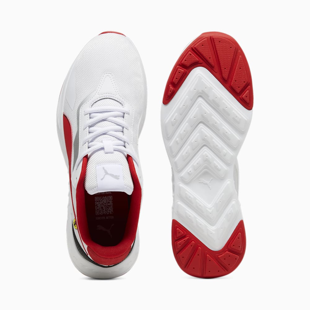 Puma Scuderia Ferrari Tiburion Motorsport Sneakers - White-Rosso Corsa-Black