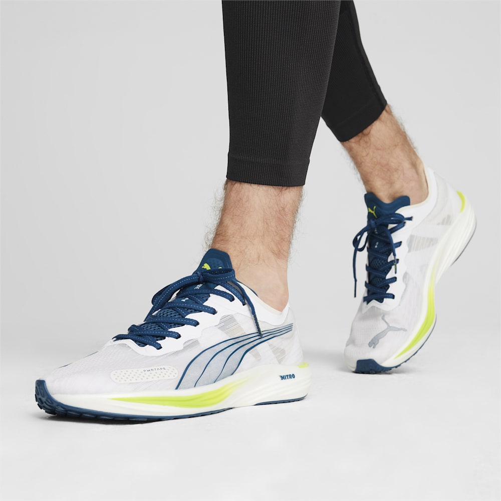 Puma Liberate NITRO™ 2 Running Shoes - White-Ocean Tropic-Lime Pow