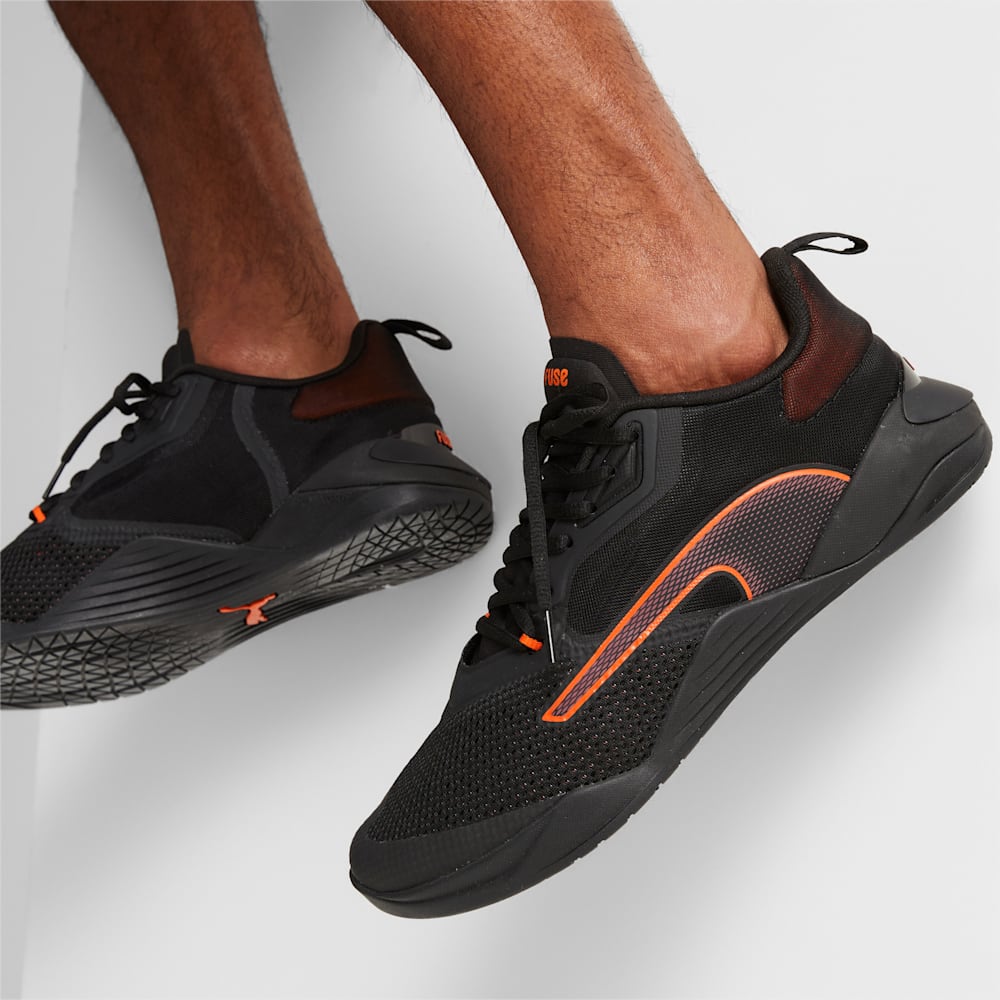 Puma Fuse 2.0 Training Shoes - Black-Cayenne-Wood Violet