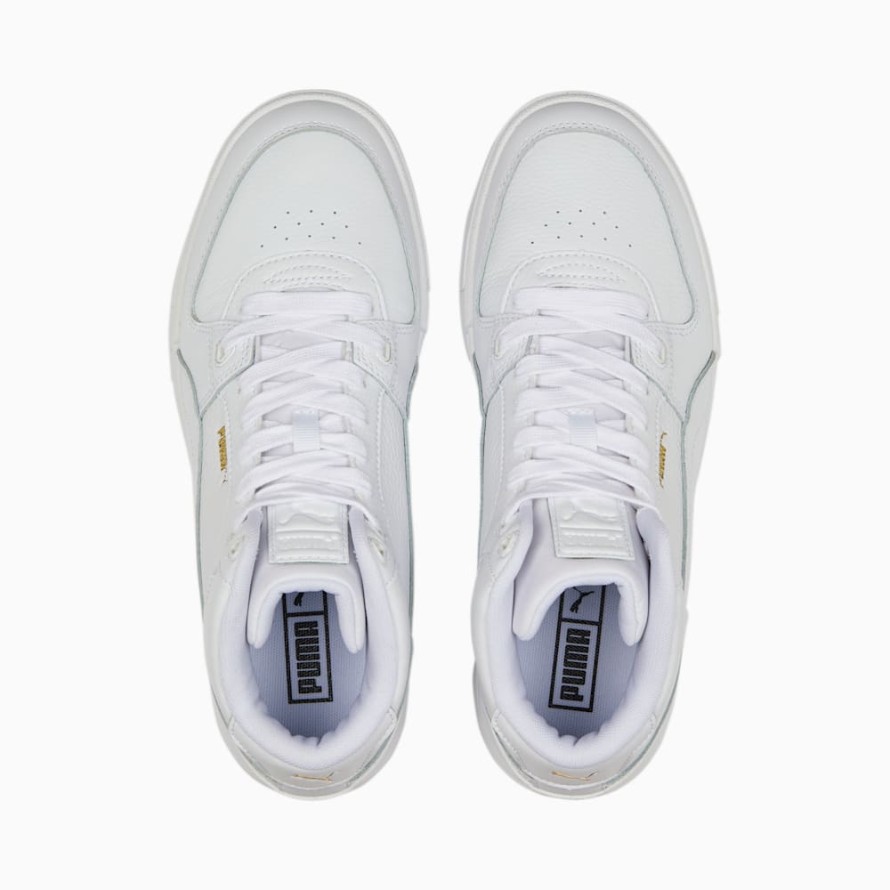 Puma CA Pro Mid Sneakers - White-Team Gold