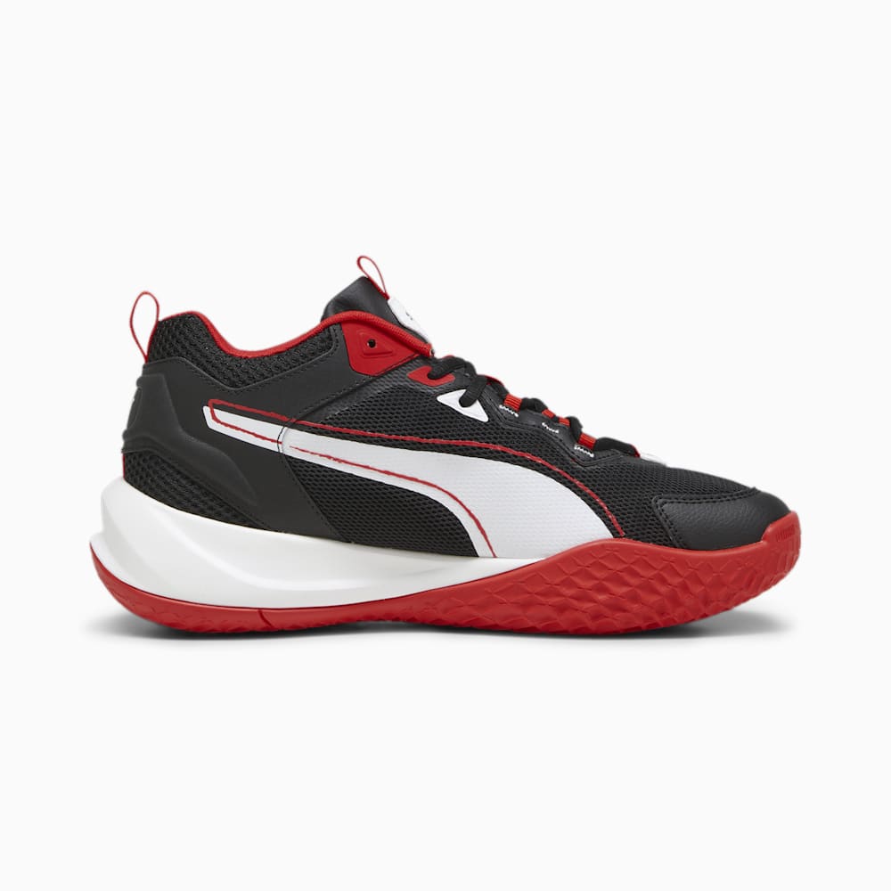 Puma Playmaker Sneakers - Black-White-For All Time Red