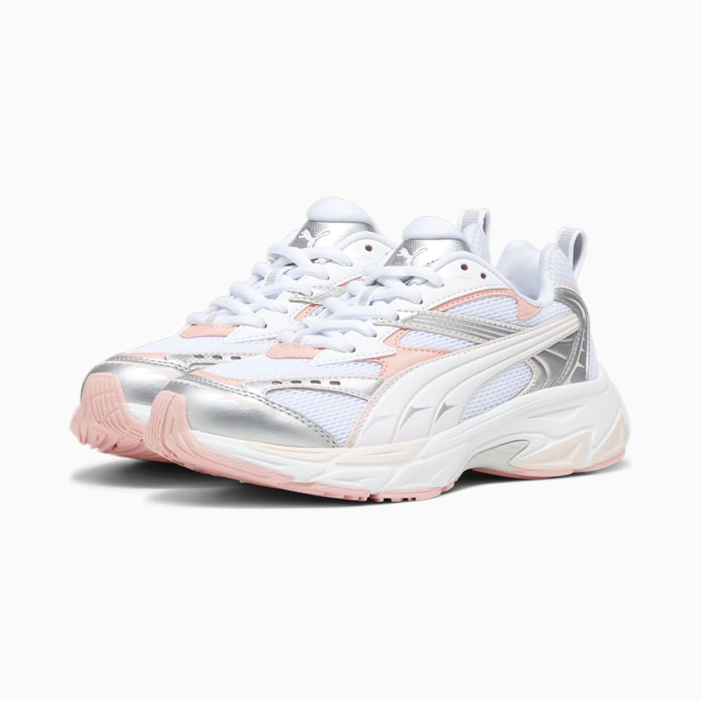 Puma Morphic Sneakers - White-Peach Smoothie