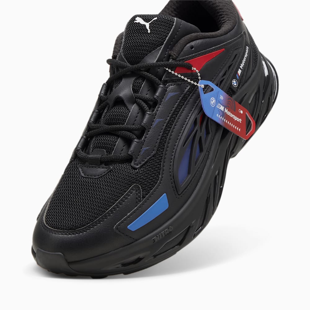 Puma BMW M Motorsport Exotek NITRO™ Sneakers - Black-Pop Red-Cool Cobalt