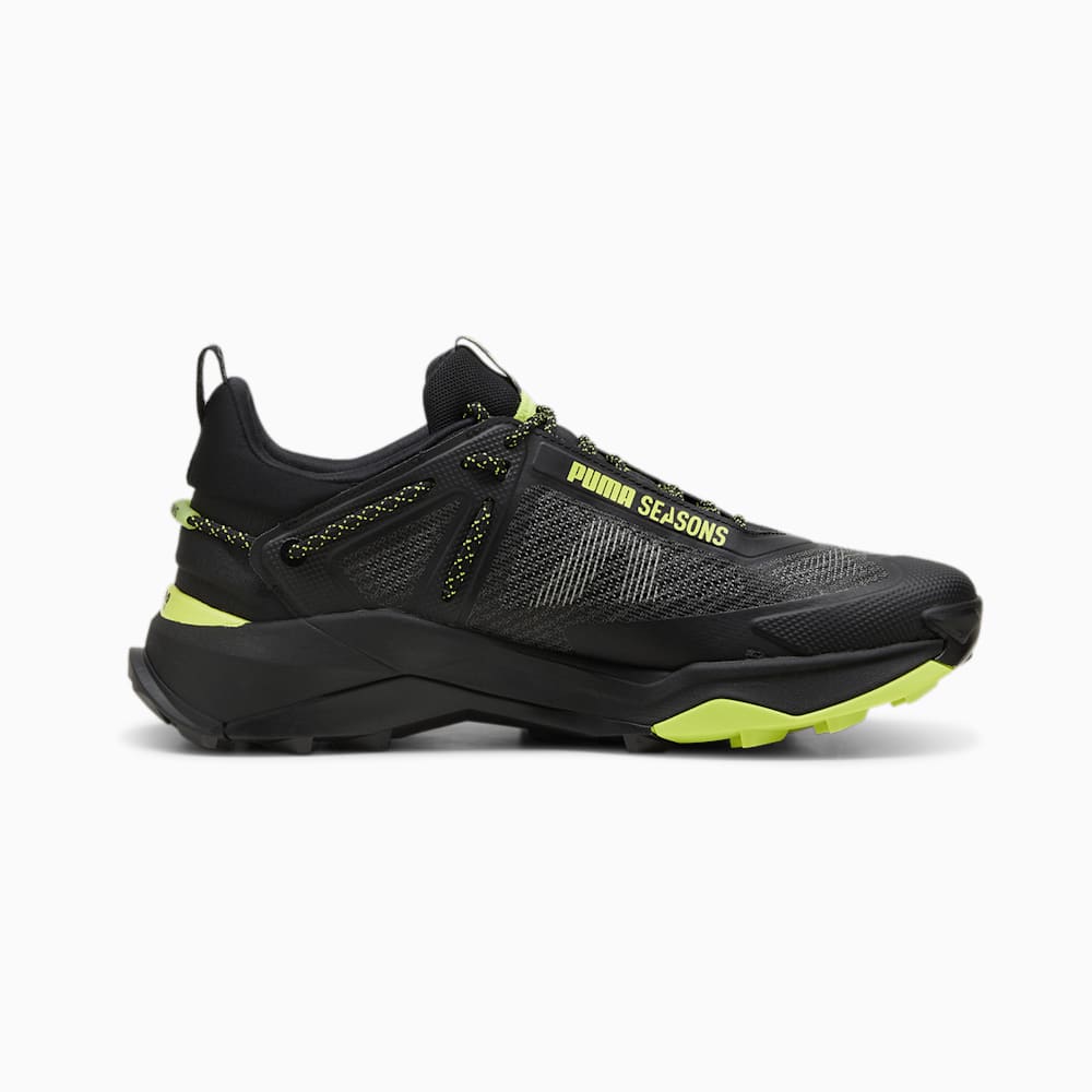 Puma SEASONS Explore NITRO™ Hiking Shoes - Black-Lime Pow