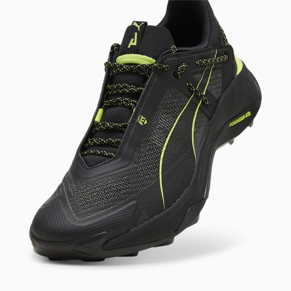 Puma SEASONS Explore NITRO™ Hiking Shoes - Black-Lime Pow