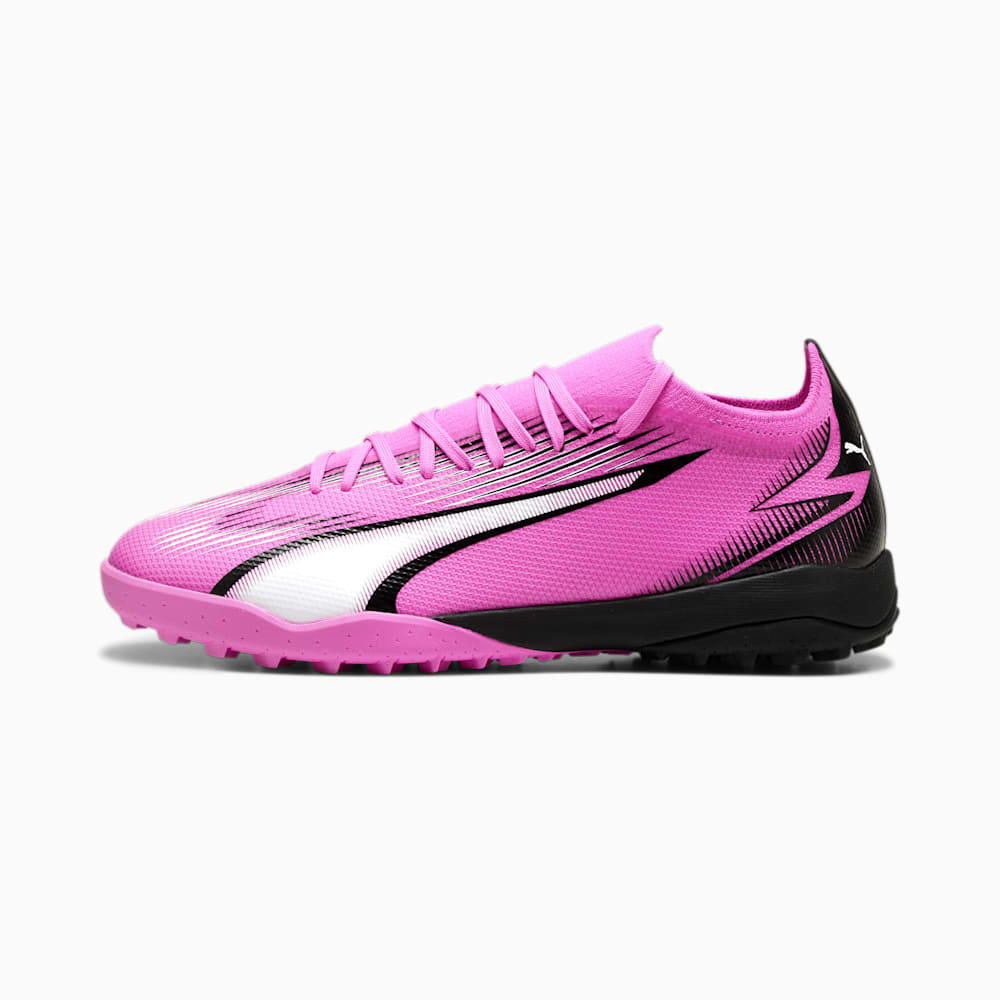 Puma ULTRA MATCH TT Soccer Cleats - Poison Pink-White-Black