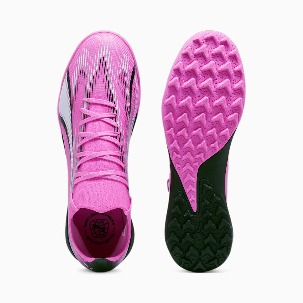 Puma ULTRA MATCH TT Soccer Cleats - Poison Pink-White-Black