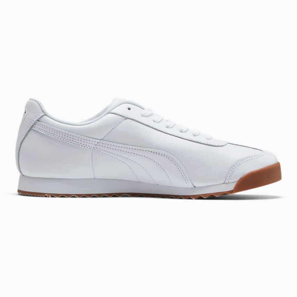 Puma Roma Classic Gum Sneakers - White-Team Gold