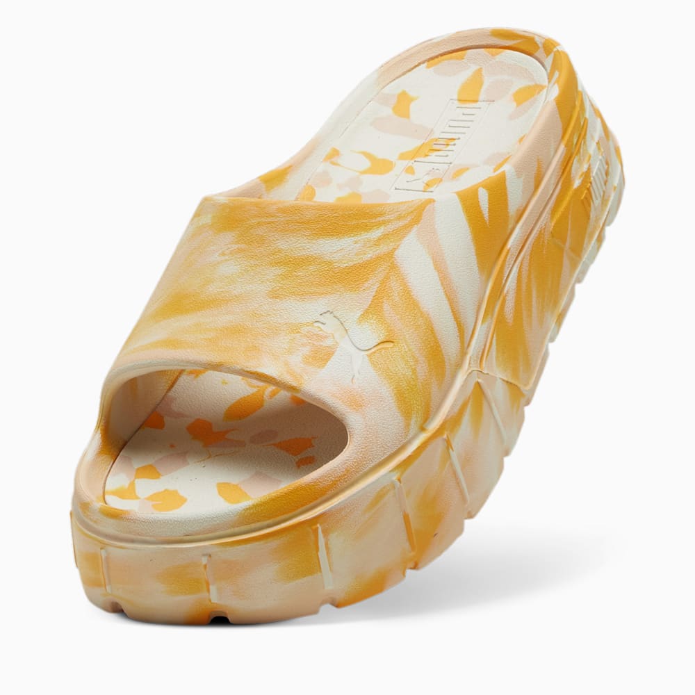 Puma Mayze Stack Injex Marble Slides - Clementine-Peach Fizz-Sugared Almond