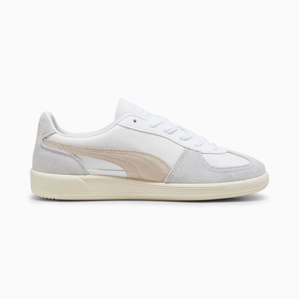 Puma Palermo Leather Sneakers - White-Rosebay-Sugared Almond