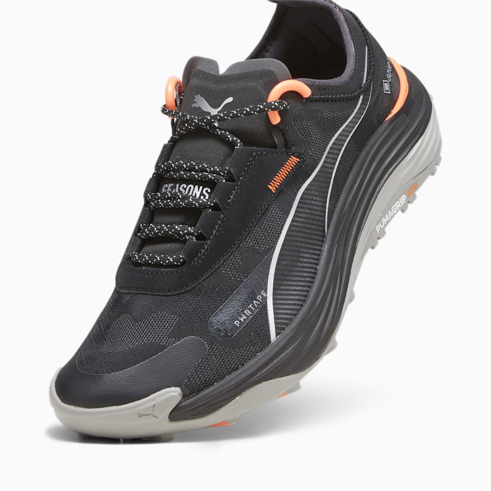 Puma Voyage NITRO™ 3 Gore-Tex® Trail Running Shoes - Black-Neon Sun