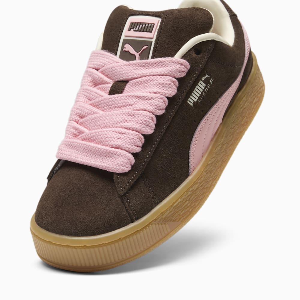 Puma Suede XL Sneakers - Chestnut Brown-Peach Smoothie-Frosted Ivory