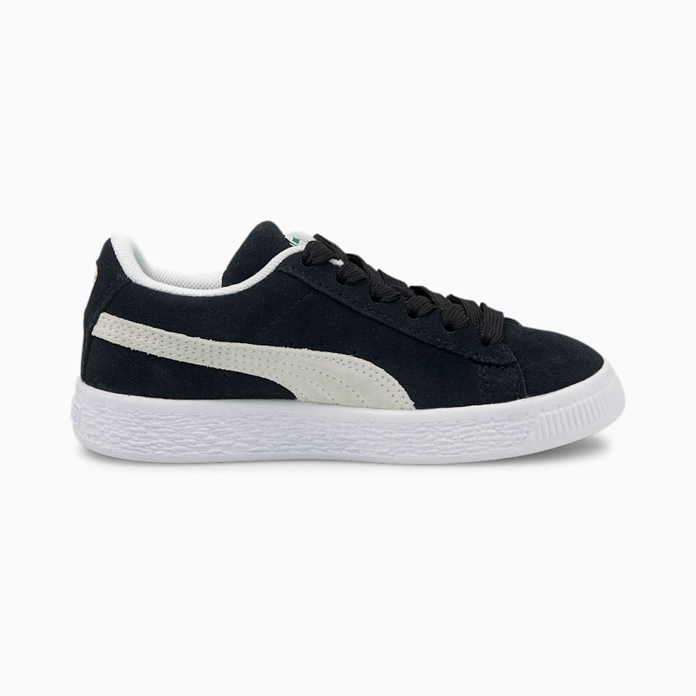 Puma Suede Classic XXI Little Kids Shoes - Black-White