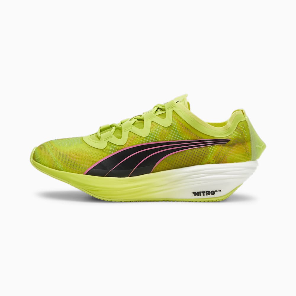 Puma FAST-FWD NITRO™ Elite Running Shoes - Lime Pow-Black-Poison Pink