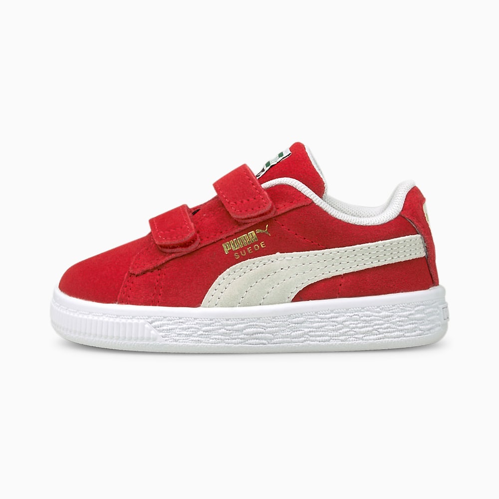 Puma Suede Classic XXI AC Toddler Shoes - High Risk Red-White