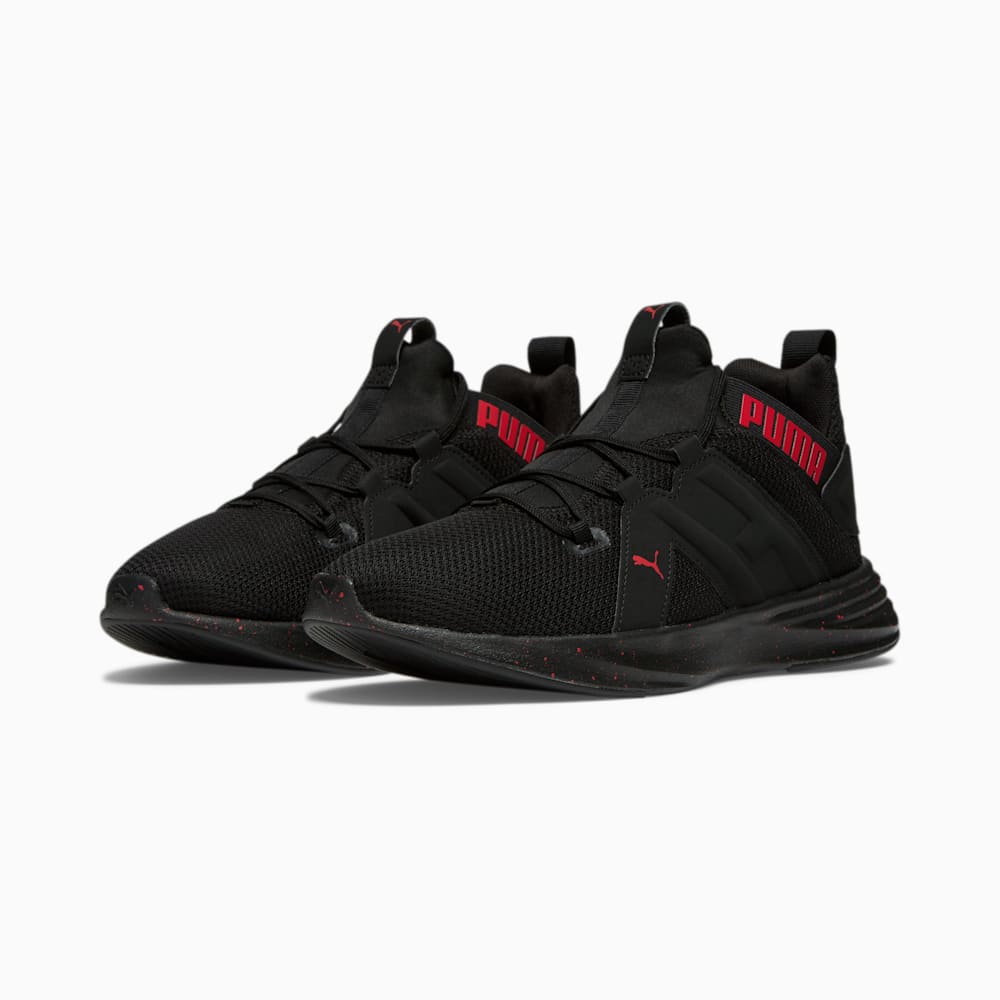 Puma Contempt Demi Speckle Training Shoes - Black-High Risk Red