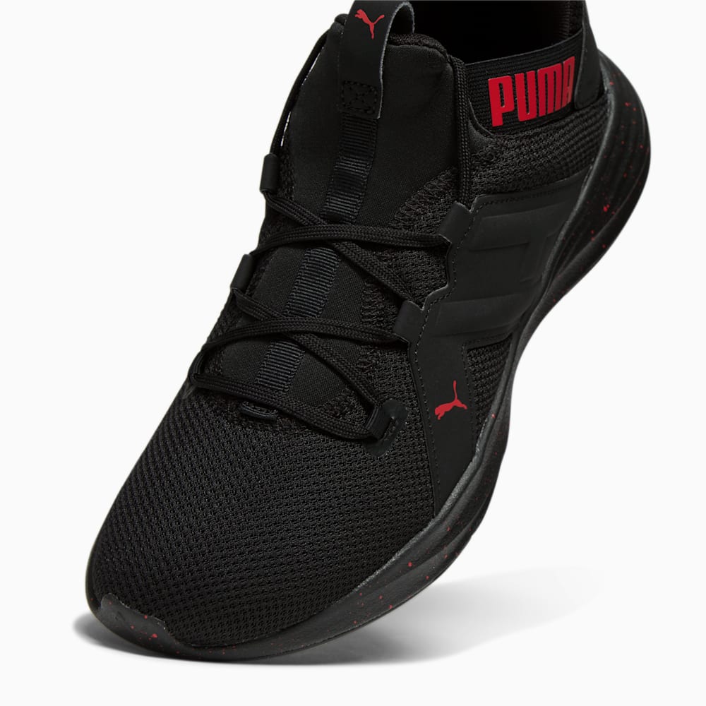 Puma Contempt Demi Speckle Training Shoes - Black-High Risk Red