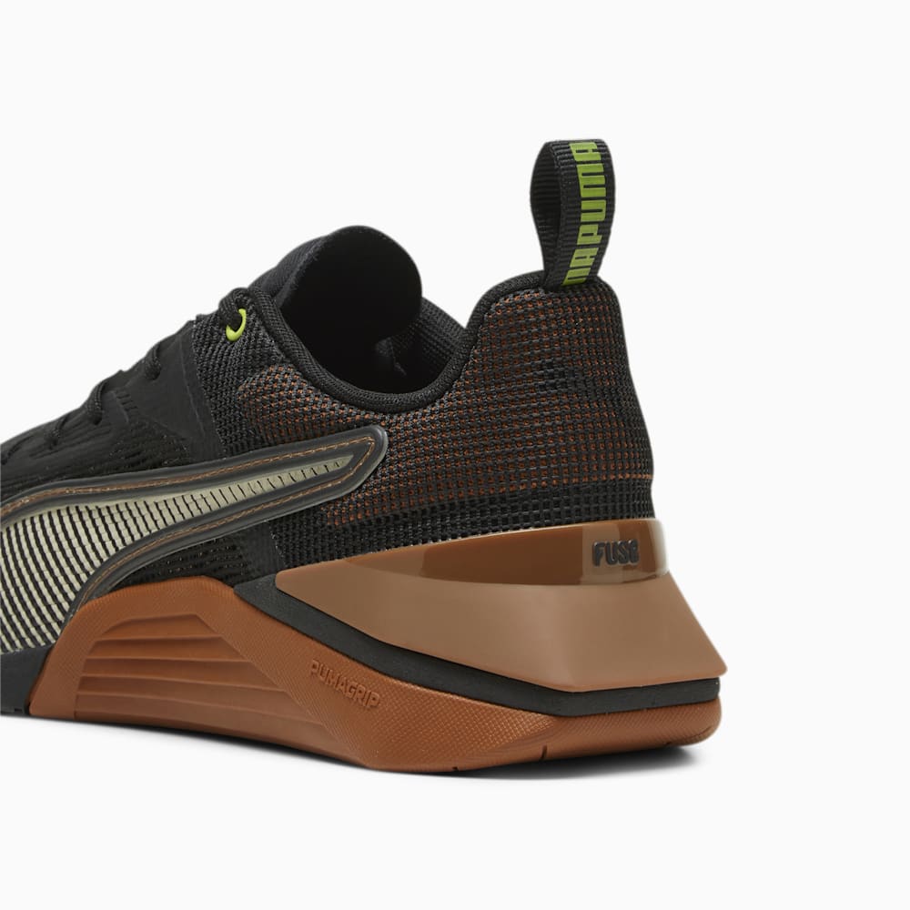 Puma Fuse 3.0 Training Shoes - Black-Teak-Lime Pow