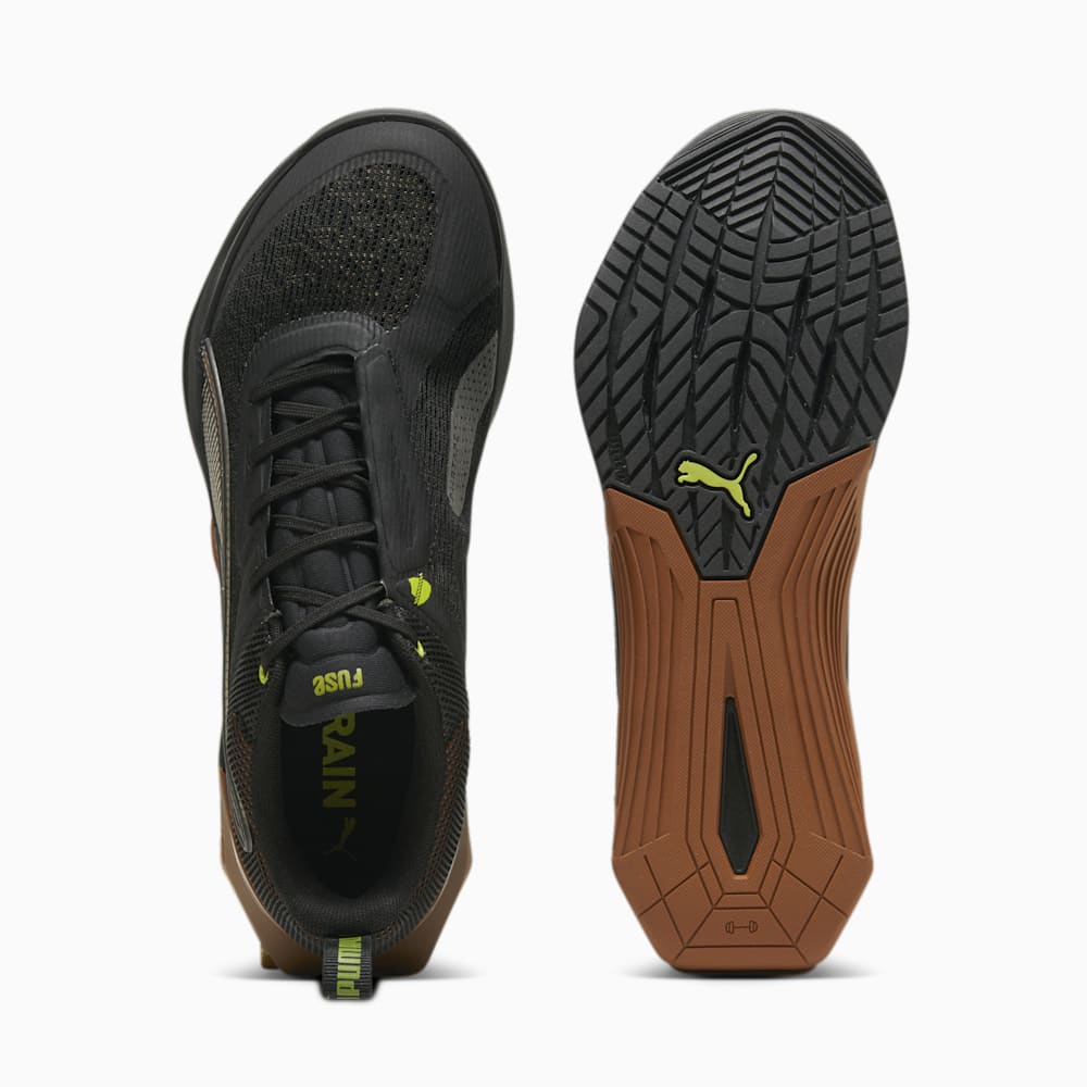 Puma Fuse 3.0 Training Shoes - Black-Teak-Lime Pow