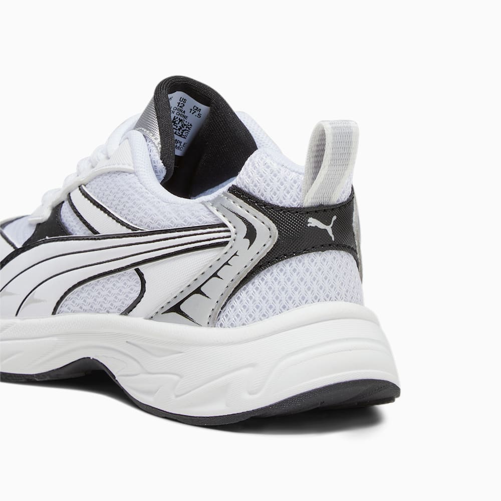 Puma Morphic Basic Little Kids Sneakers - Feather Gray-Black