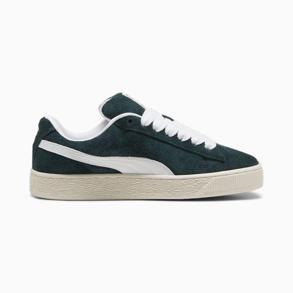 Puma Suede XL Hairy Sneakers - Ponderosa Pine-Frosted Ivory