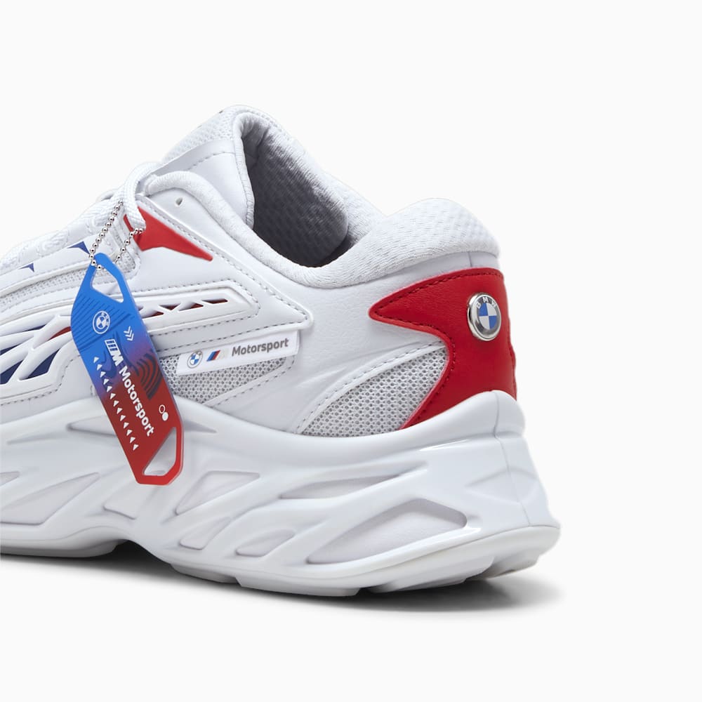 Puma BMW M Motorsport Exotek NITRO™ Sneakers - Silver Mist-Pop Red-Cool Cobalt