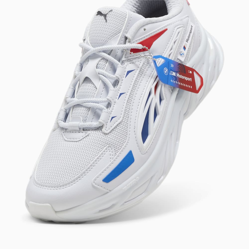 Puma BMW M Motorsport Exotek NITRO™ Sneakers - Silver Mist-Pop Red-Cool Cobalt