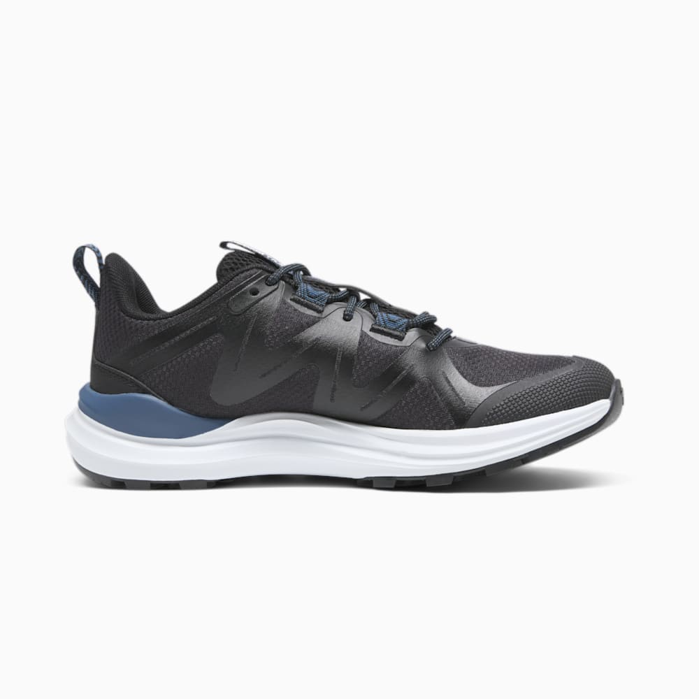 Puma Reflect Lite Trail Running Shoe - Black-Silver Mist-Ocean Tropic