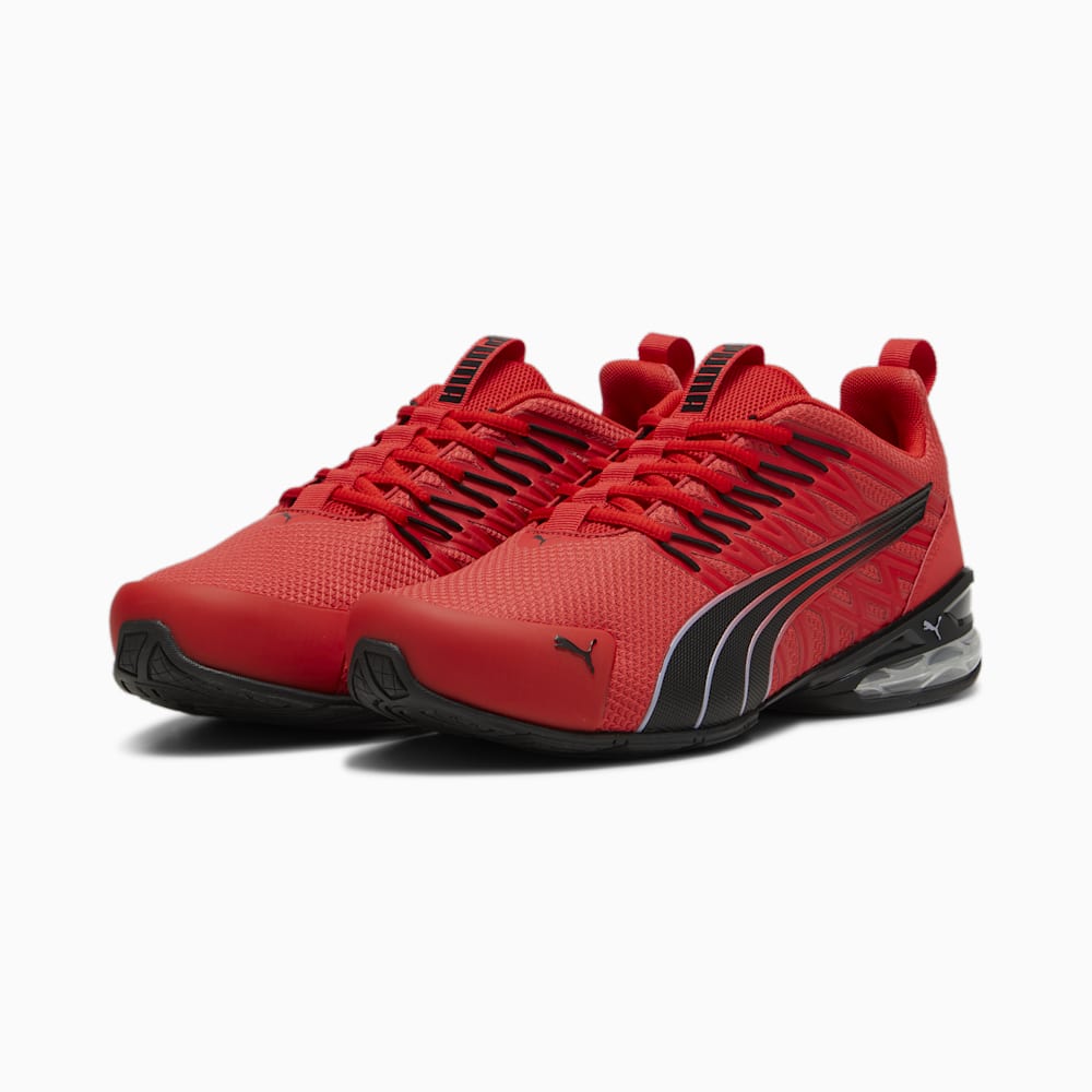 Puma Voltaic Evo Running Shoe - For All Time Red-Black-Gray Fog