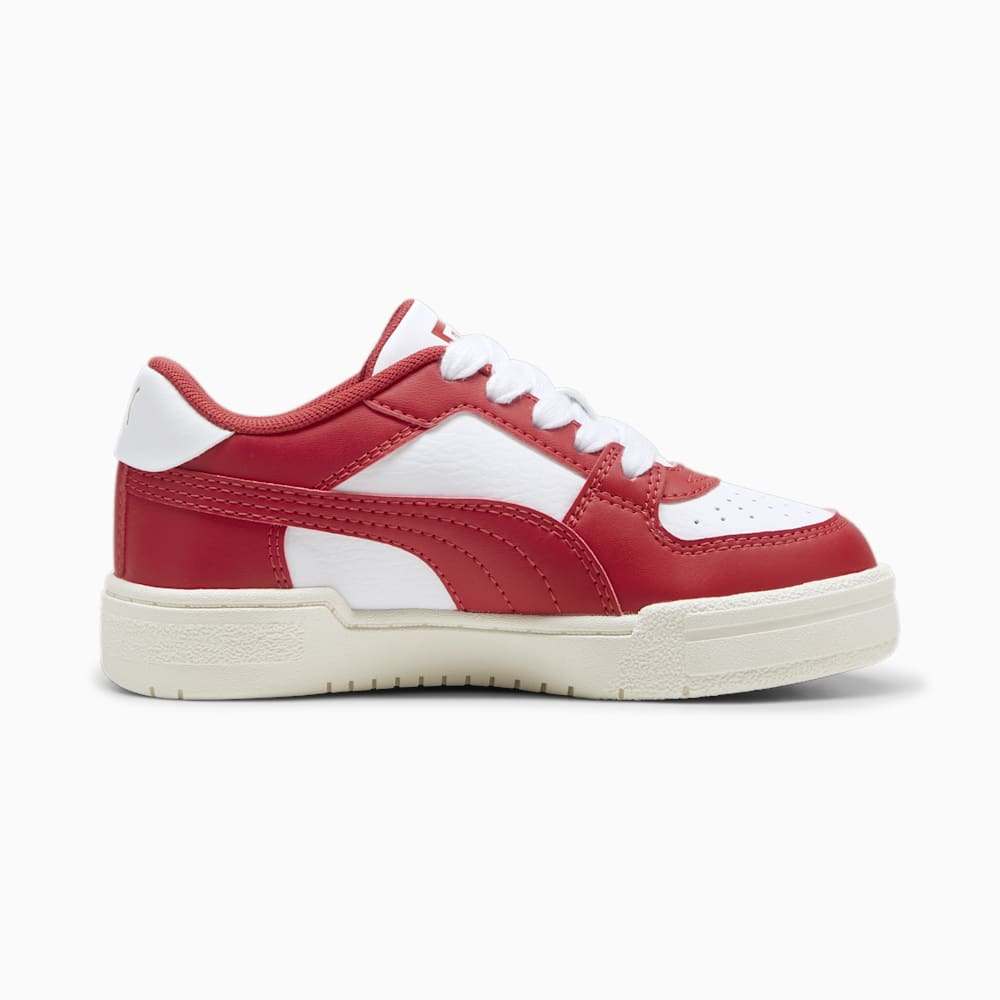 Puma CA Pro Classic Little Kids Shoes - White-Club Red