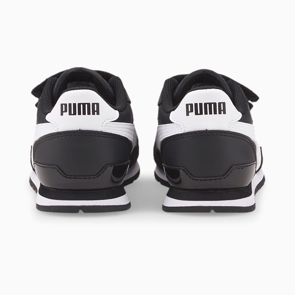 Puma ST Runner v3 NL Little Kids Shoes - Black-White