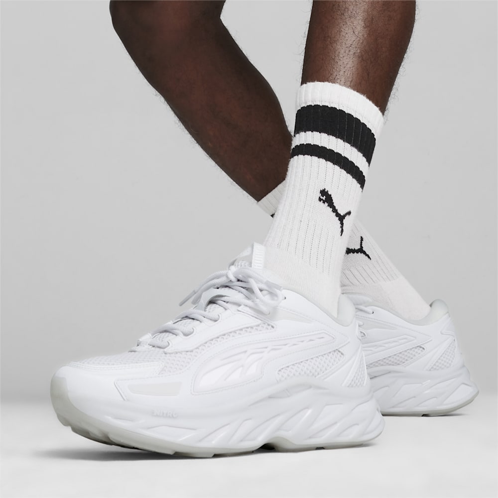 Puma Exotek NITRO™ Base Sneakers - White-Silver Mist