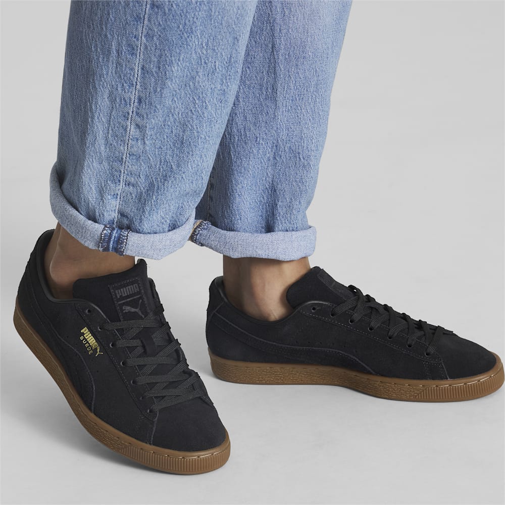 Puma Suede Gum Sneakers - Black-Gum