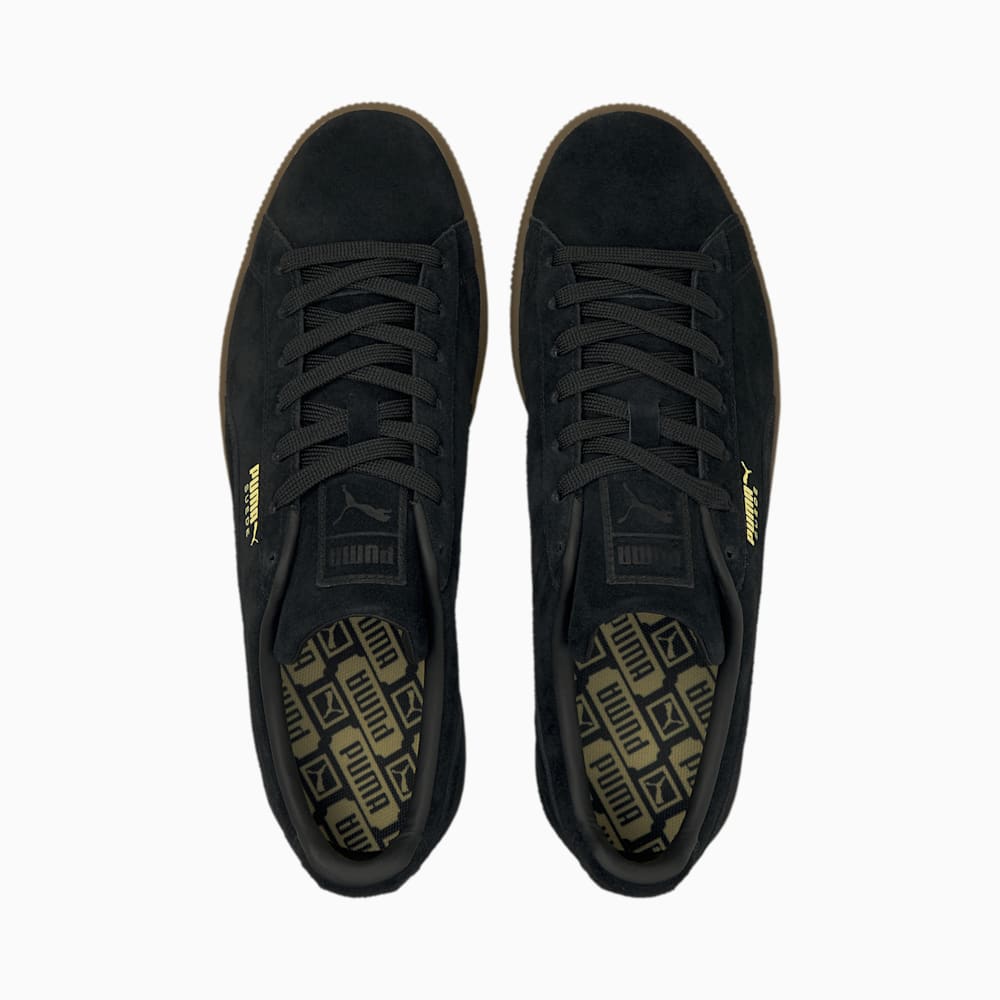 Puma Suede Gum Sneakers - Black-Gum