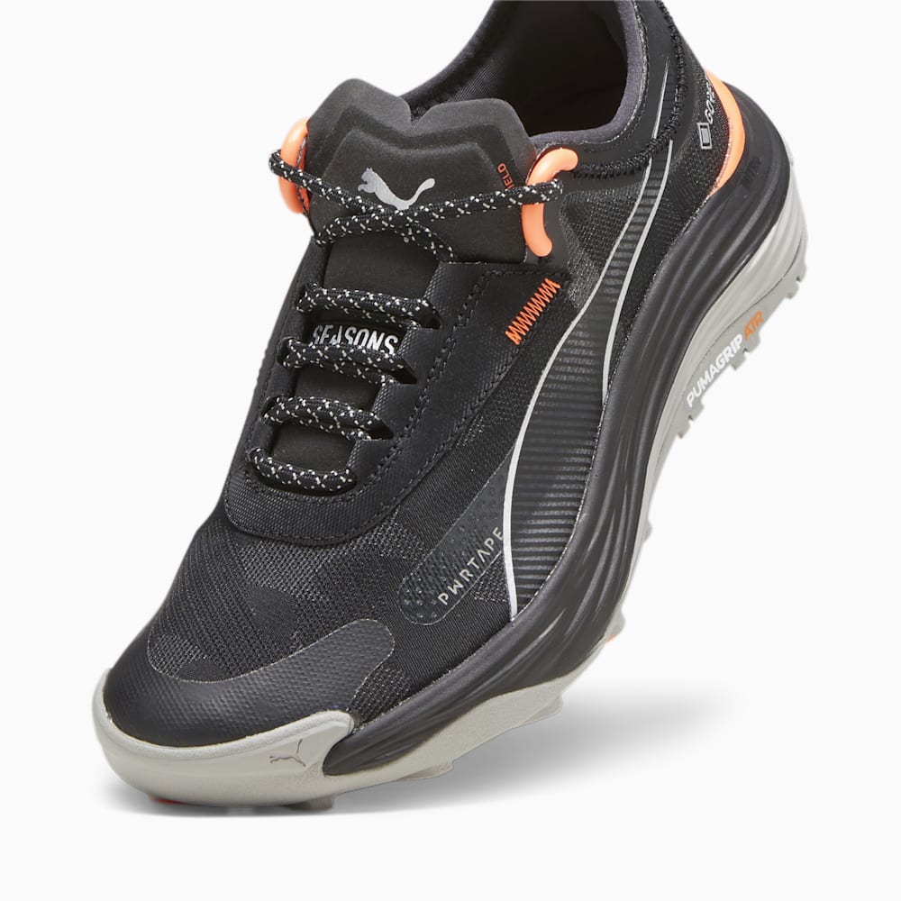 Puma SEASONS Voyage NITRO™ 3 GORE-TEX Trail Running Shoes - Black-Neon Sun