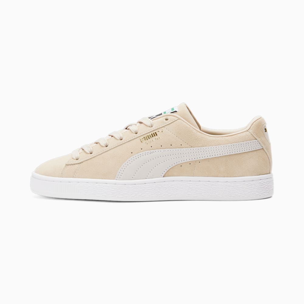 Puma Suede Classic XXI Sneakers - Granola-White-Team Gold