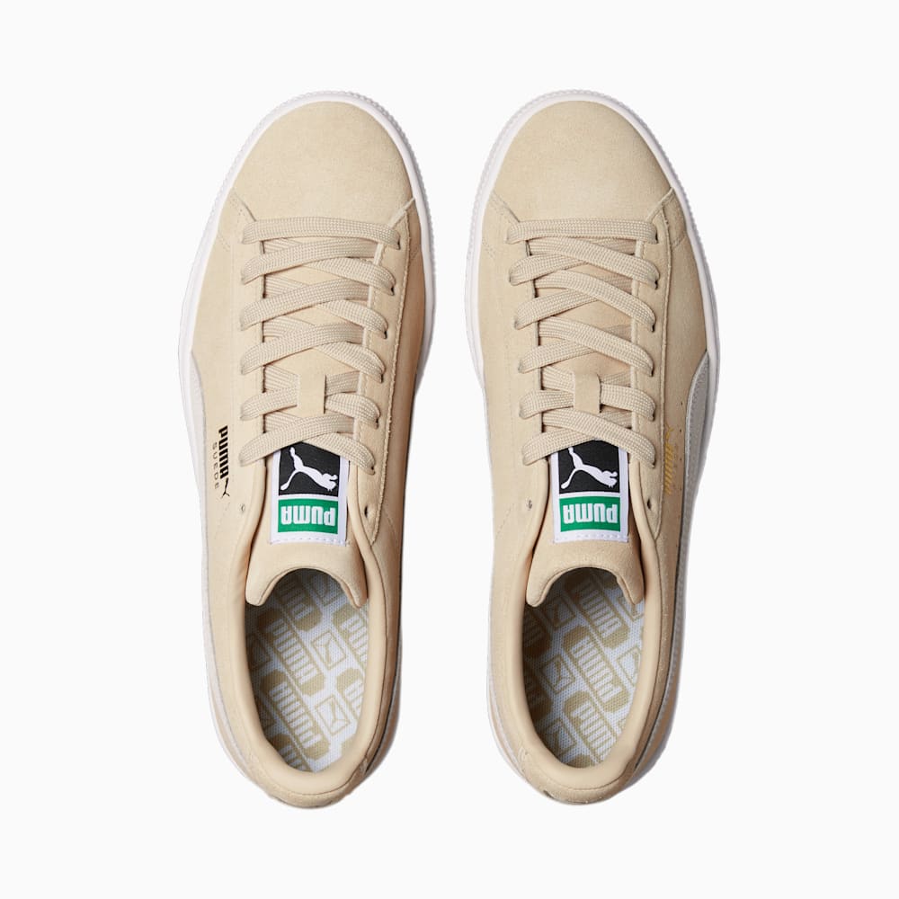 Puma Suede Classic XXI Sneakers - Granola-White-Team Gold